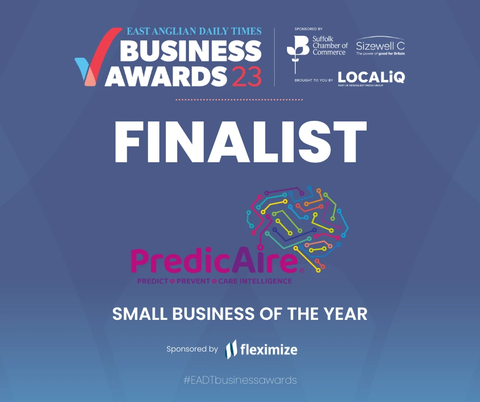 PredicAire is a Finalist in the East Anglian Daily Times Business Awards